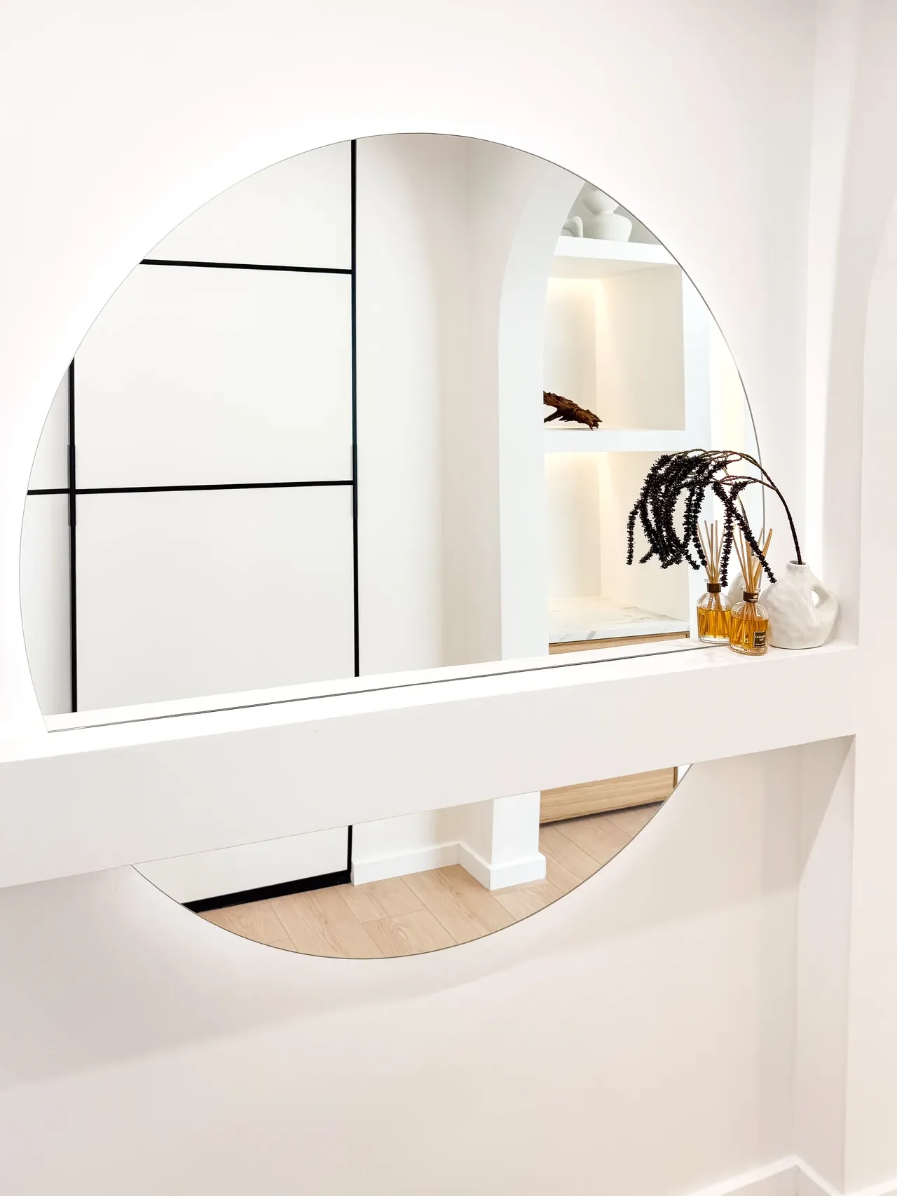OGLINDA ROTUNDA LED