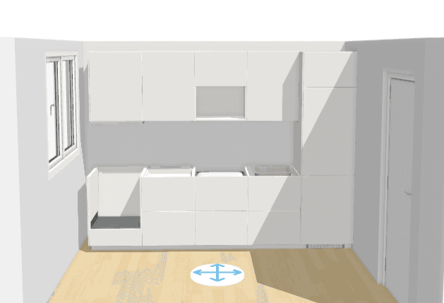 Bucatarie ikea amenajare unirii 19