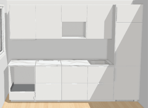 bucatarie ikea amenajare unirii 19